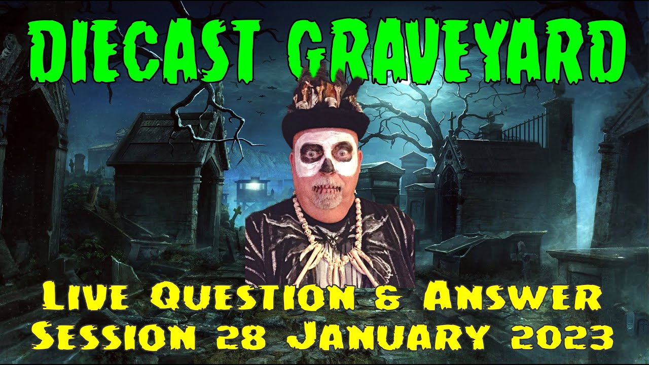 Diecast Graveyard Live Stream 28 January 2023 YouTube