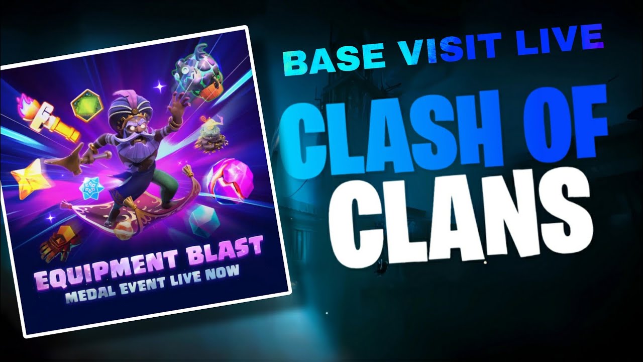 🔴 தமிழ் / Equipment Blast Medal Event Live / Coc Live / CWL Day 6 / Live Base visit  /  