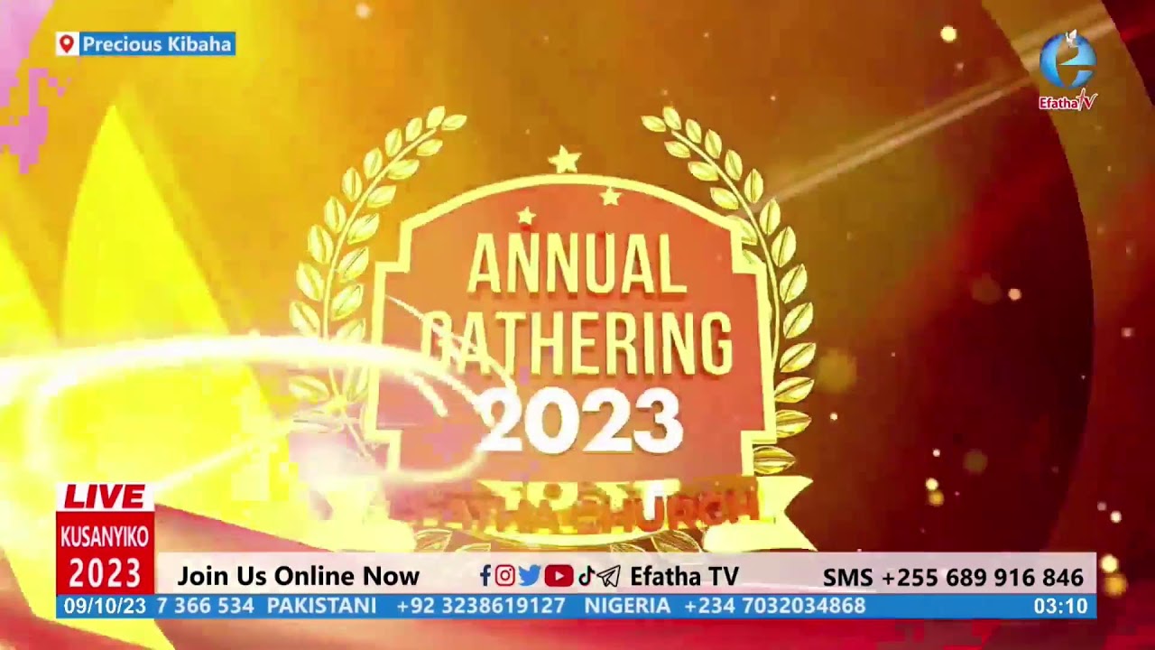 KUSANYIKO KUU (SIKU YA 7, MKESHA) - PRECIOUS CENTRE KIBAHA # 09/10/2023