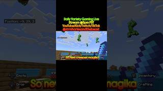 Creepers be trying to fly now! #minecraftreels #handicapable #gamerforlife #livestreamer #gamermom