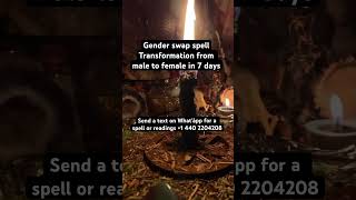 gender swap spell and love spell #genderswapspell #changegender #transgender #crossdresser