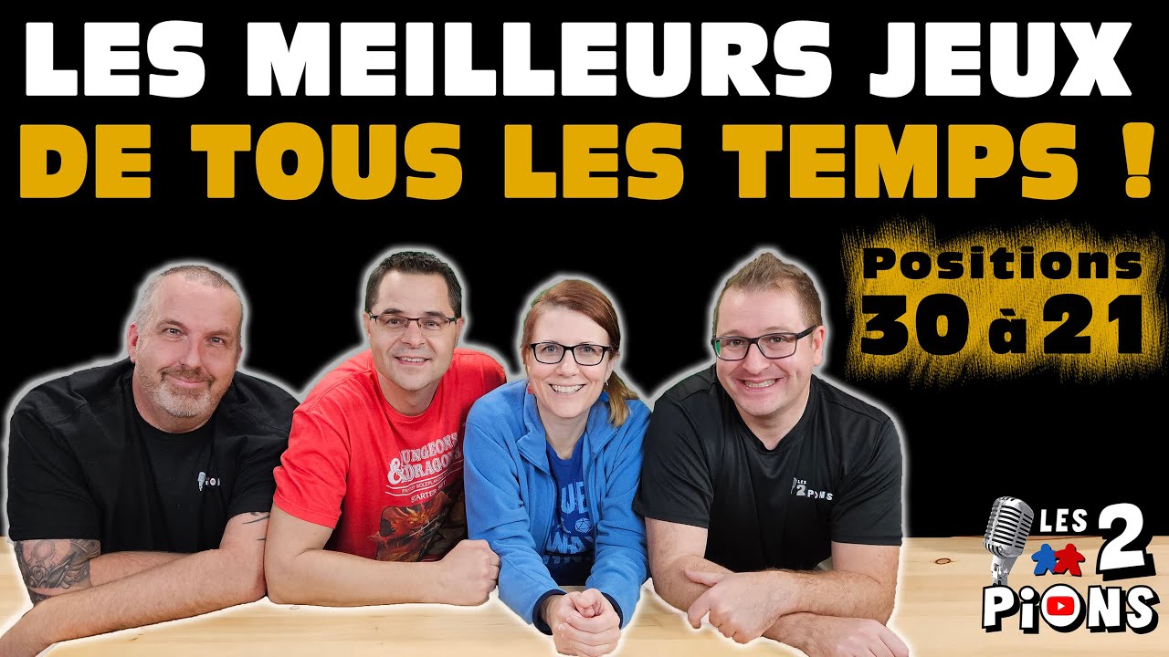 TOP 30 des MEILLEURS JEUX de tous les temps! (Positions 30 à 21) - YouTube