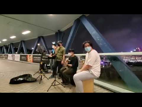 Kolor - 可再遇見 (輕快版Cover) - 2021/07/24@中環碼頭行人天橋Busking