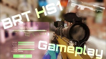 BRT HS1 - GAMEPLAY AND REVIEW- Bullet Force (New Sniper Rifle)