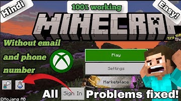How to sign in Minecraft | all problems fixed | Minecraft sign in problem solve #minecraftsignin