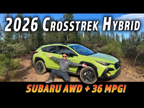 2026 Subaru Crosstrek Hybrid Review | Subie's Smallest SUV Gets Toyota Hybrid Tech