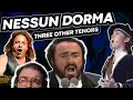 NESSUN DORMA by THREE DIFFERENT TENORS - Luciano Pavarotti, Jarkko Ahola, and Eric Adams (REACTION)