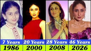 Kareena Kapoor Khan Evolution (1980–2026) 🔥 From Age 1 to 46 | Full Bebo Transformation