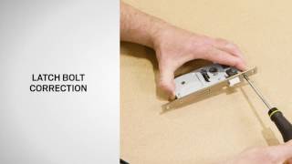 Replacing Hardware on 10 Series Ventilating/EMCO 400 Series Storm Doors | Andersen Windows