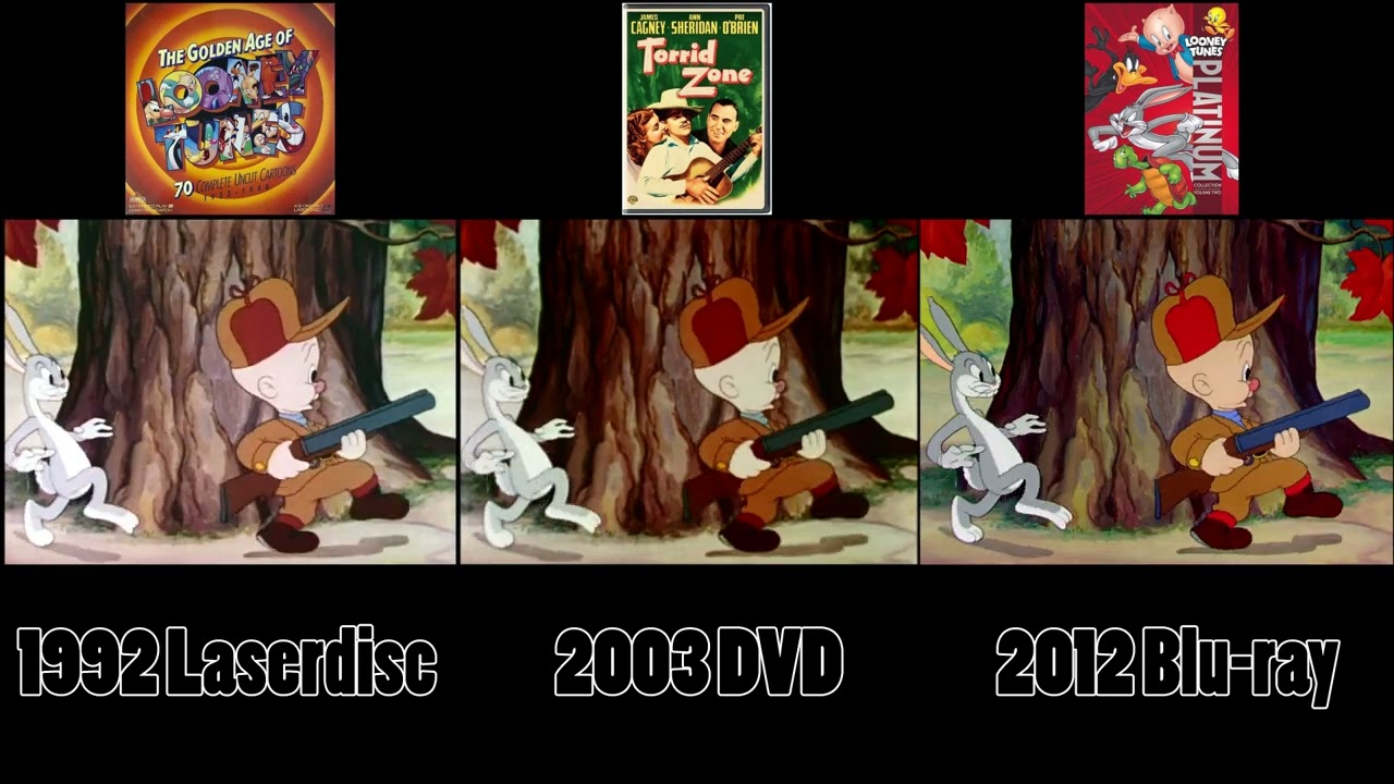 A Wild Hare Laserdisc, DVD, & Blu-ray Comparison