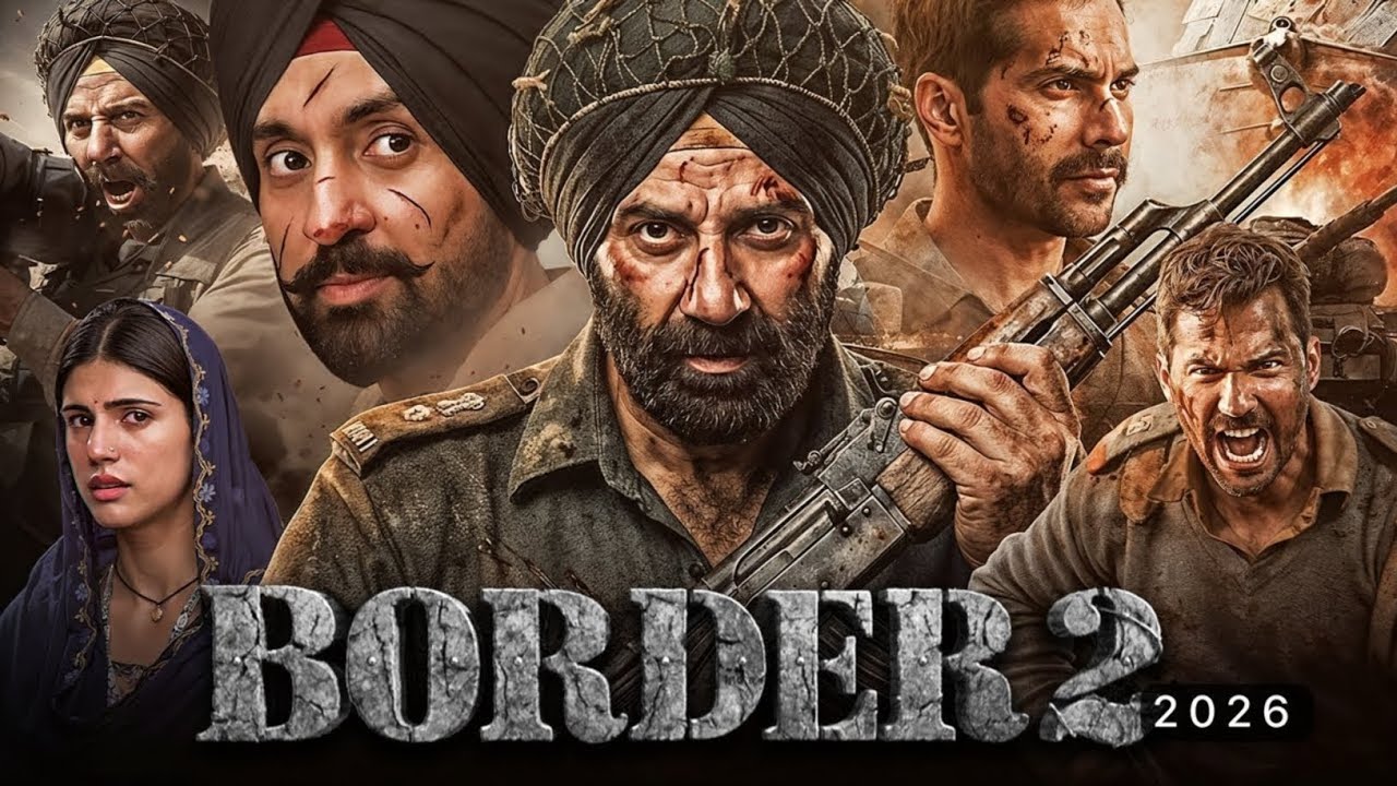 Border 2 Full Movie Hindi | Border 2 (2026) Full Movie | Sanny Deol, Varun Dhawan | New Hindi Movie