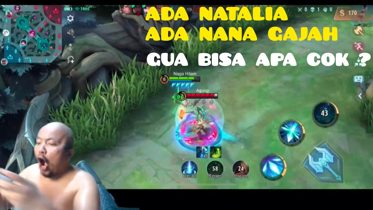 MatiLah Cokk‼️ Lengkap Sudah Ada Nana, Natalia, Fredrin, Lesley, Badang. Macam Mana Main kaya Gini