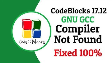 Code Blocks 17.12 GNU GCC Compiler error fixed 2025 | 100% Working