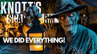 Knott’s Scary Farm 2026 — EVERY Maze, Show & Scare Zone!