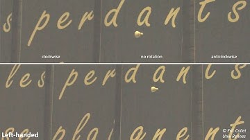 Video 3a slice shots for left-handed players