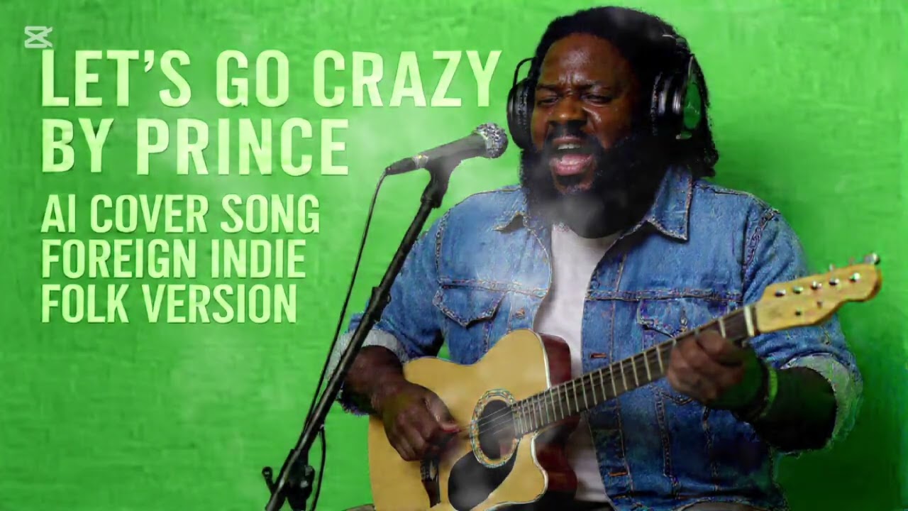 A foreign indie folk-inspired AI cover of “LET'S GO CRAZY”by PRINCE. 