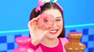 Big, Medium and Small Plate Challenge | Funny Food Recipes by Super Hyper DO