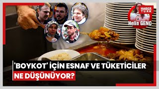 'Boykot' için esnaf ve tüketiciler ne düşünüyor?