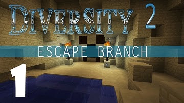 MineCraft: Diversity 2 CTM Map Ep 1 Pyramid Trials