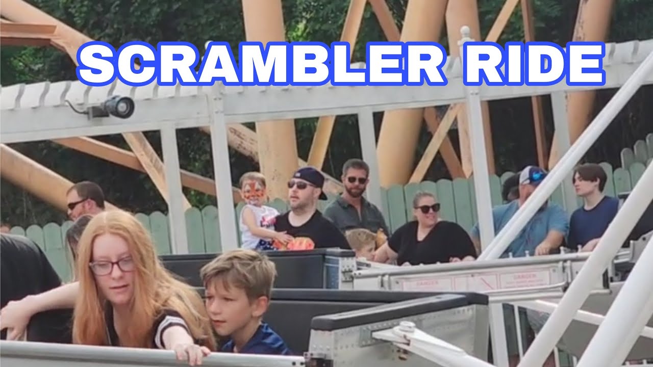 SCRAMBLER RIDE II SIXFLAGS 2024 🇺🇸 - YouTube