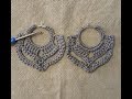 Tuto crochet : Boucles d'oreilles au crochet, facile !