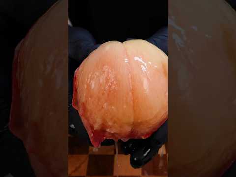 How to peel peaches smoothly🍑 LifeHack #shorts