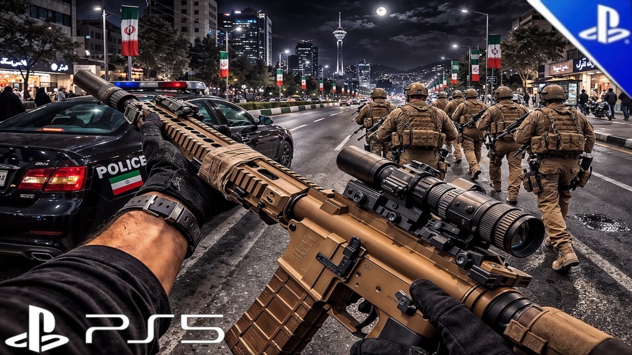 CIA Ground Operation Launched in Tehran, IRAN [PS5 4K] Immersive ...