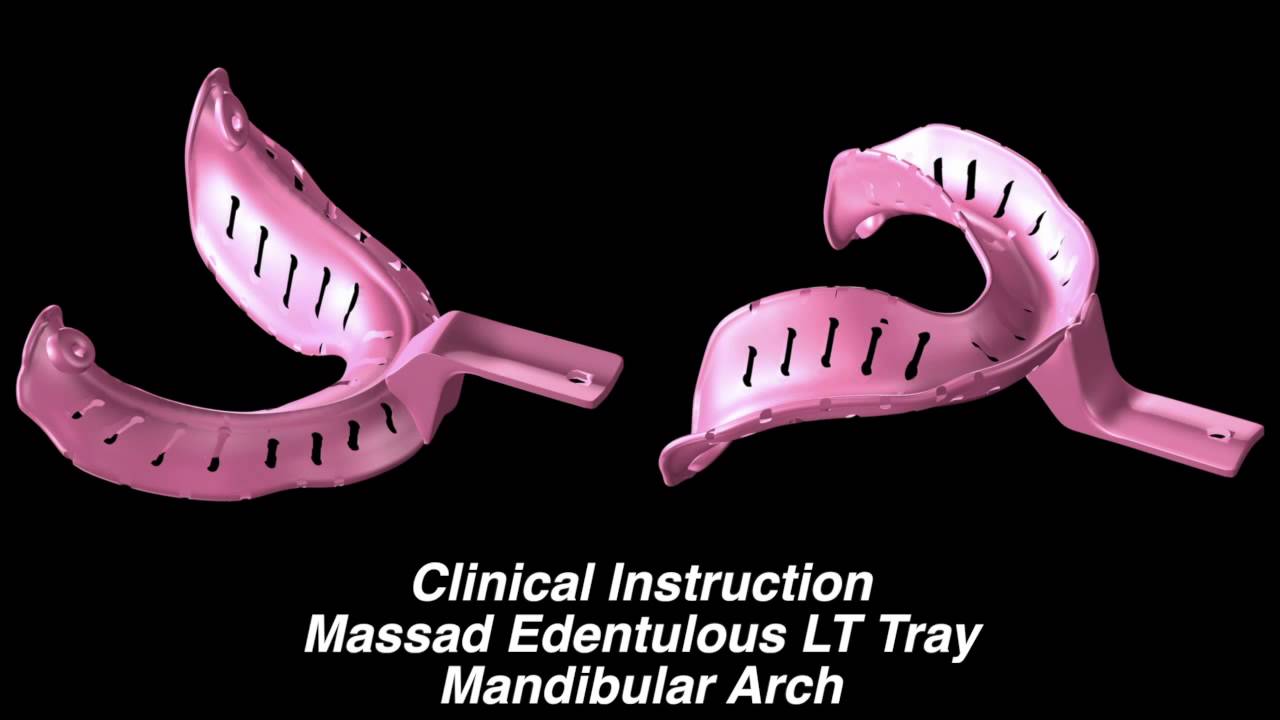 Massad® Edentulous LOW TEMP Impression Tray YouTube