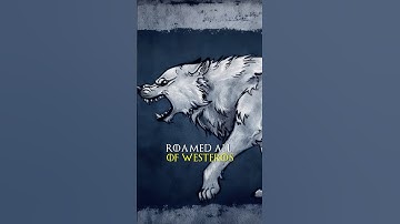 Why the Starks Chose the Direwolf as Their Sigil #gameofthrones #winteriscoming #sevenkingdoms
