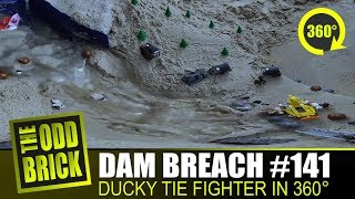 LEGO Dam Breach #141 - Ducky Tie Fighter in 360