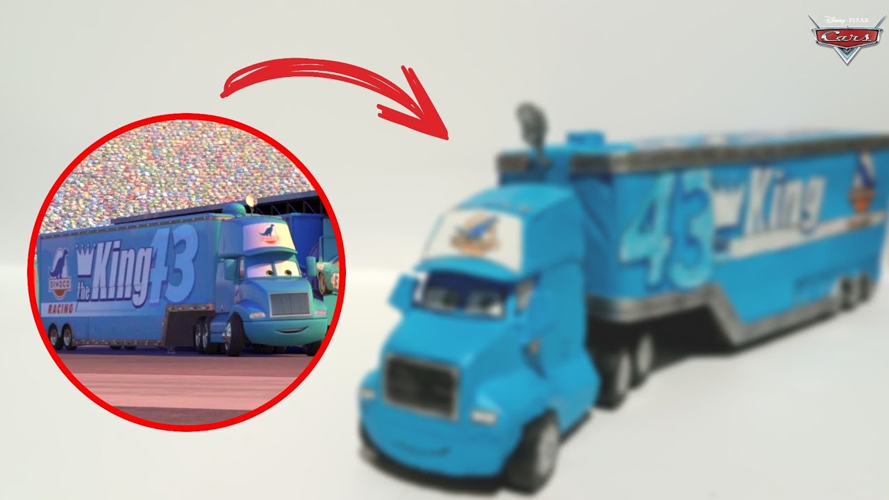 Gray Dinoco Hauler (The King 43) de PAPELÃO! | Disney Cars - YouTube