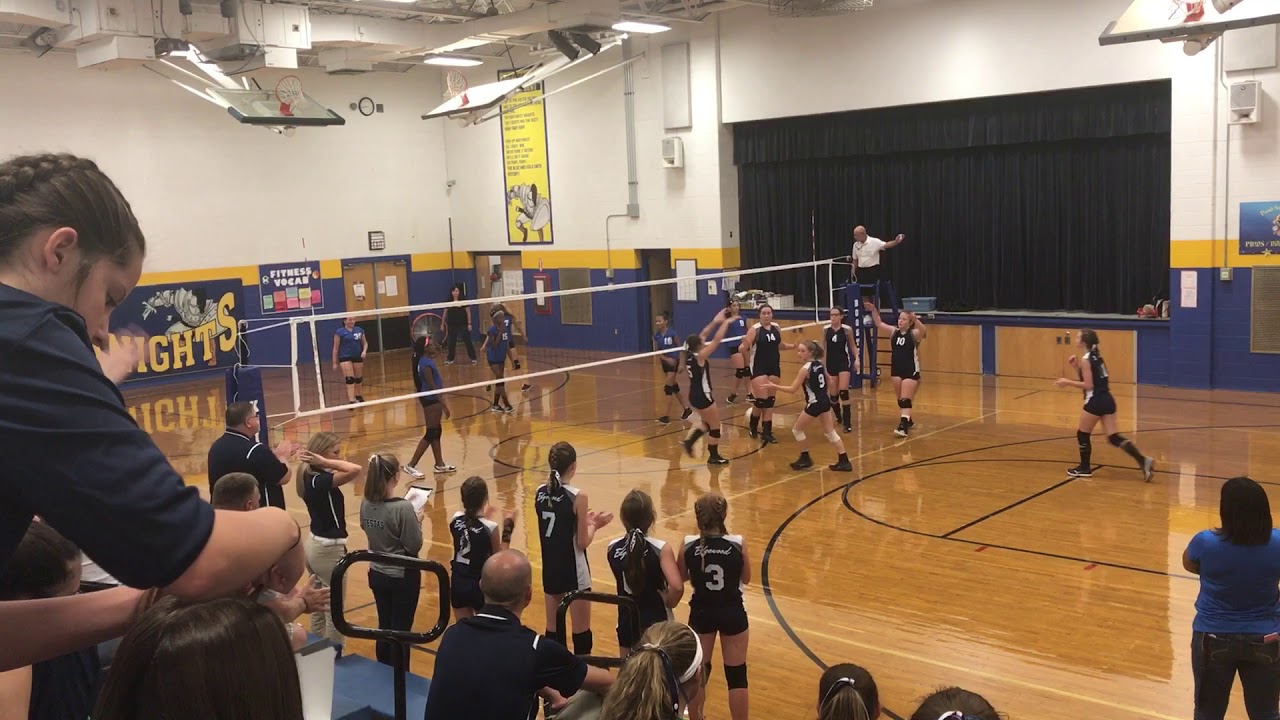 Edge volleyball 7th set 1 Pleasant Run 8/28 255 YouTube
