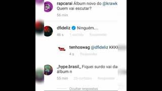 DFIDELIZ ATACA KRAWK E KRAWK RESPONDE ( EXPLICAÇÃO COMPLETA)