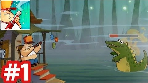 Swamp Attack - Gameplay Walkthrough - Part 1 Episode 1 (Level 1 - 5) iOS/Android