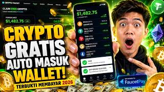 Website Faucet Crypto Gratis Terbaik 2026, Auto Masuk Wallet!
