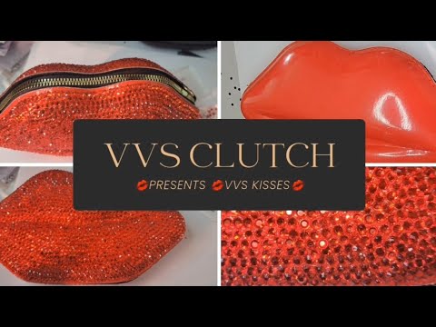 VVS Clutch presents VVS Kisses - How to create this iconic Ruby Red novelty bag using rhinestones.