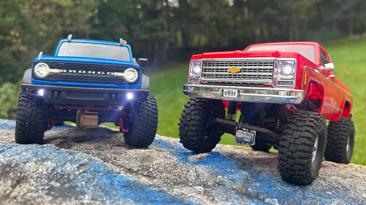 TRX4m HighTrail vs Base Model TRX4m - Off-Road Battle
