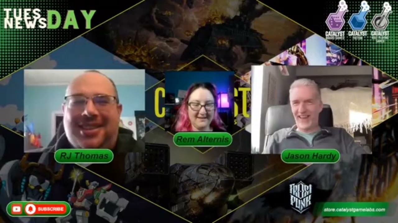 Frostpunk and Deadly Arts w/ Jason Hardy and RJ Thomas - Tuesday Newsday Ep 45