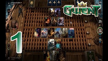 GWENT The Witcher Card Game Gameplay || Tutorial || Part 1
