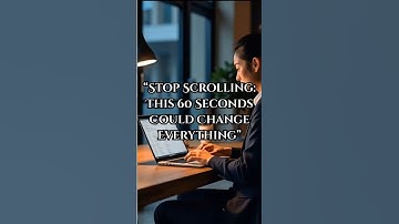 Stop Scrolling: This 60 Seconds Could Change Everything #motivation#youtubeshorts #motivationalvideo