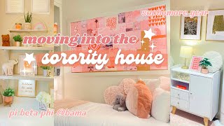 moving into the sorority house | pi beta phi @UniversityofAlabama | college move in