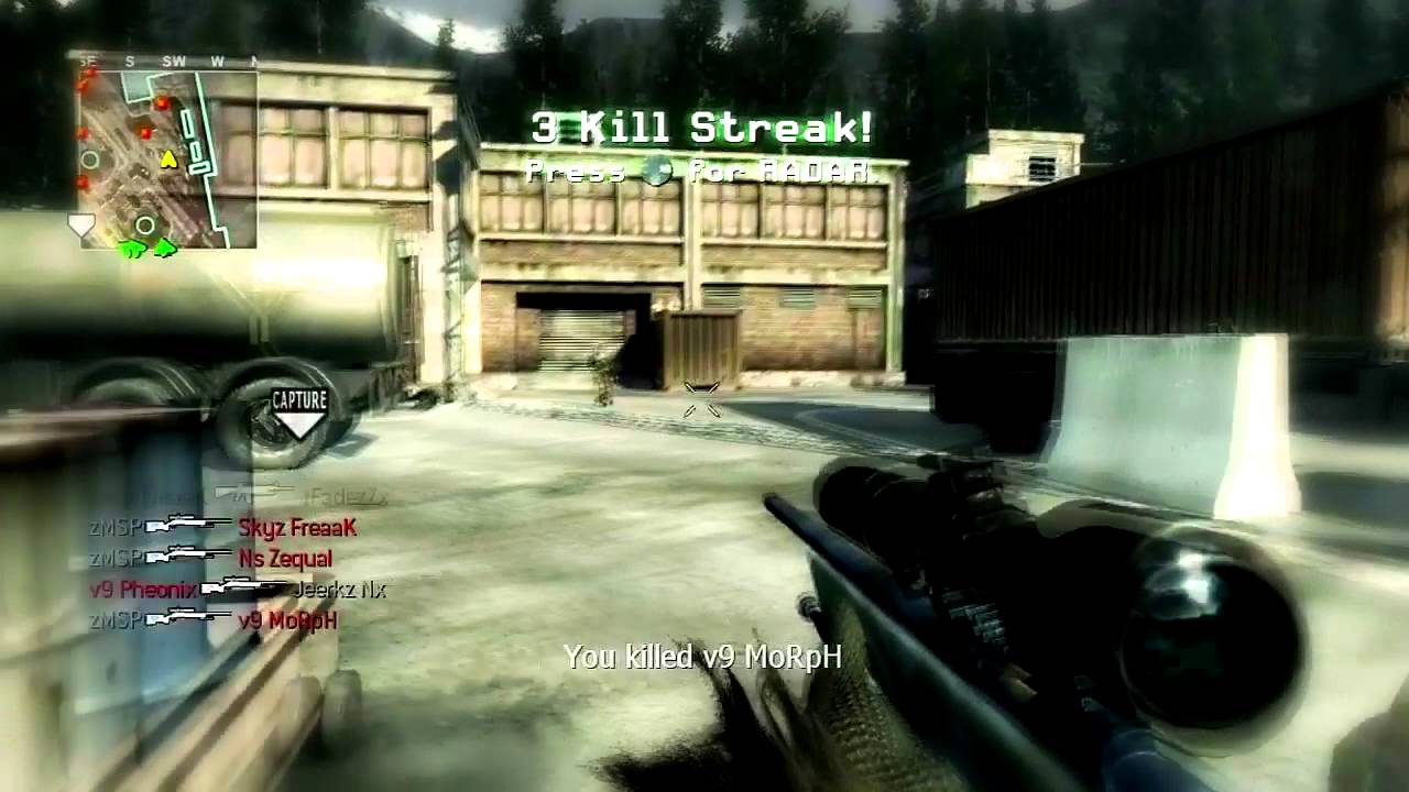 COD4 ll Predator Effects Test