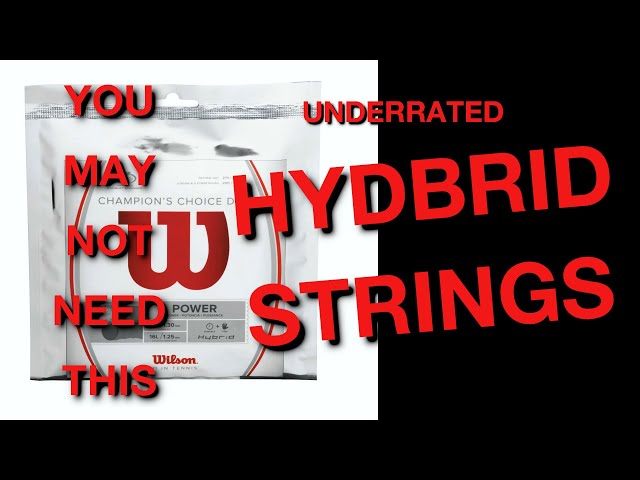 Hybrid Stringing - Roger Federer's Stringing Method of Choice - Perfect  Tennis