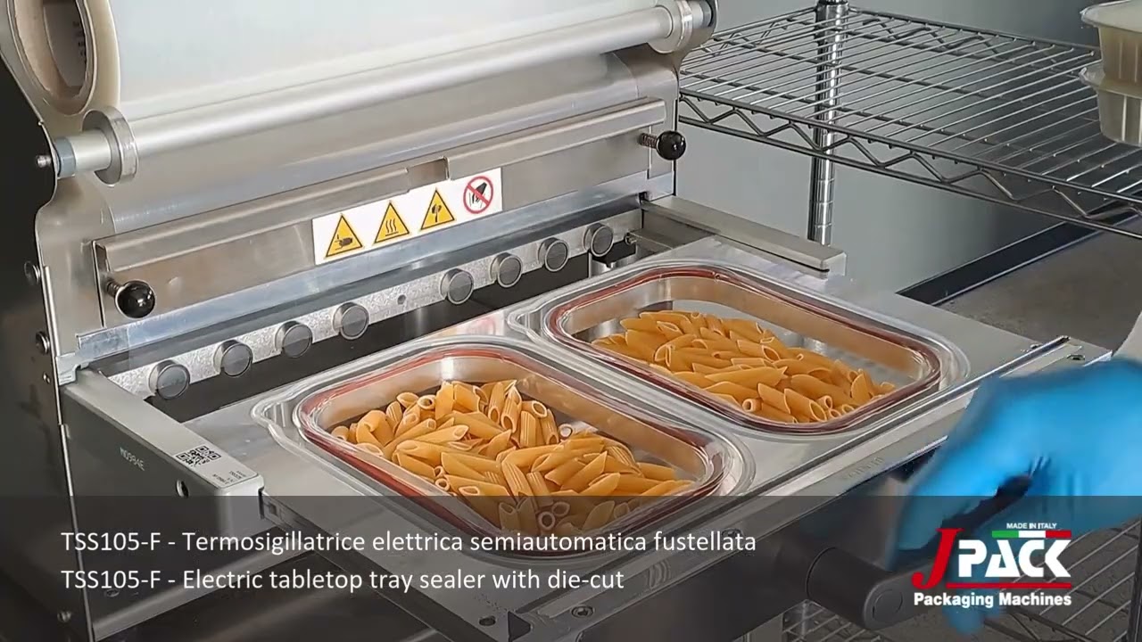 Termosigillatrice elettrica semiautomatica fustellata TSS105-F