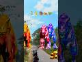 Big dinosaur chase T-rex chasingpart -1269#shorts #dinosaur#youtube#dinosaurs #superman#ddininner🐯🦣🦖