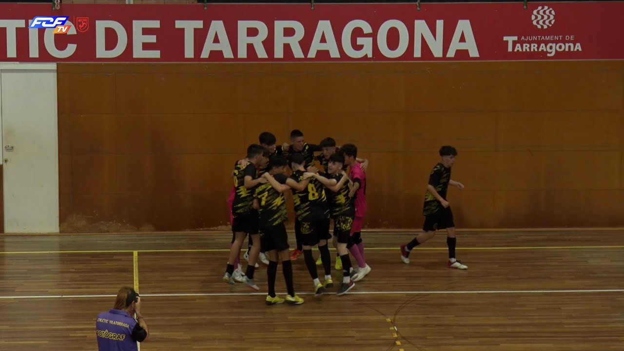 Resum FS Ripollet - Futsal At  Vilatorrada (Play-off d'ascens a la Divisió d'Honor Cadet mixt)