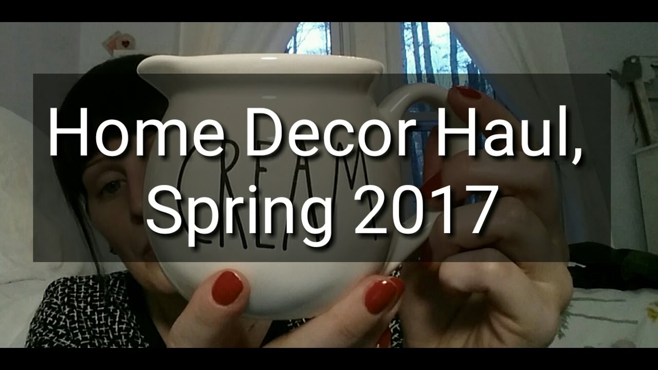 Home Decor Haul, Farmhouse Style, Books, Rae Dunn