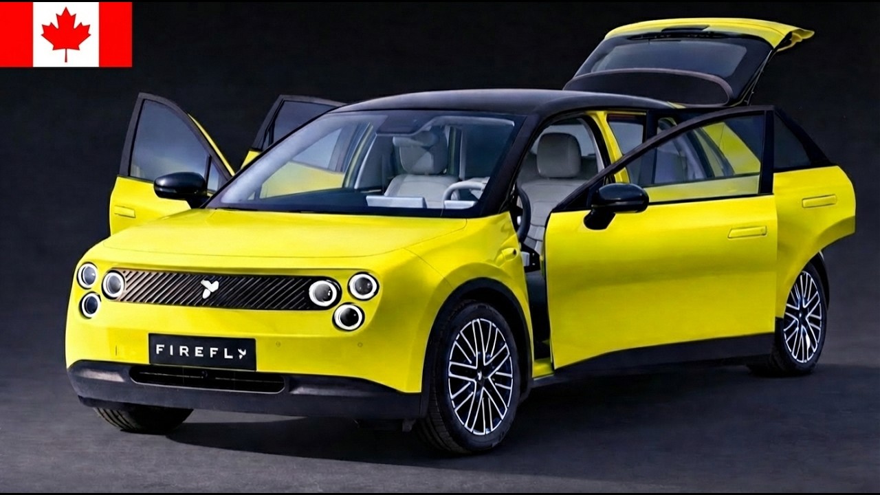 🇨🇦КАНАДА! Этот крошечный китайский электромобиль просто ПОЗОРИЛ Запад! NIO Firefly