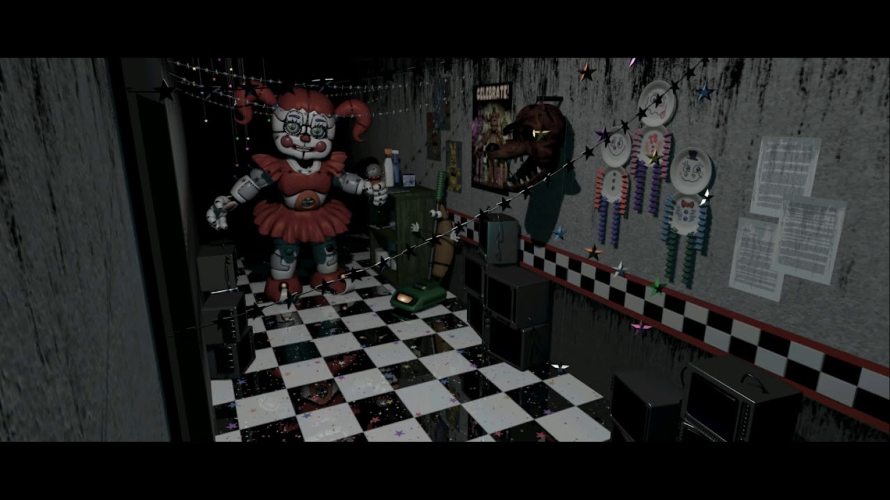 Камера cam 1 FNAF 2