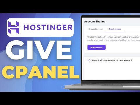 How To Give CPanel Access To A Developer On Hostinger | Quick Tutorial